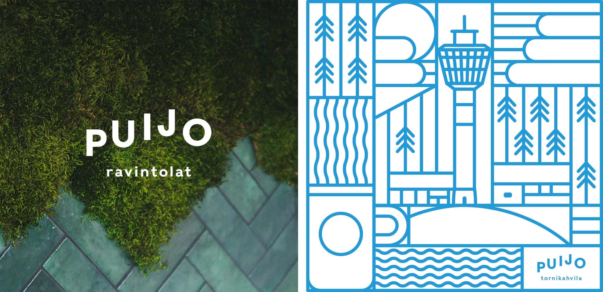 Puijo Ravintolat - Visuaalinen ilme