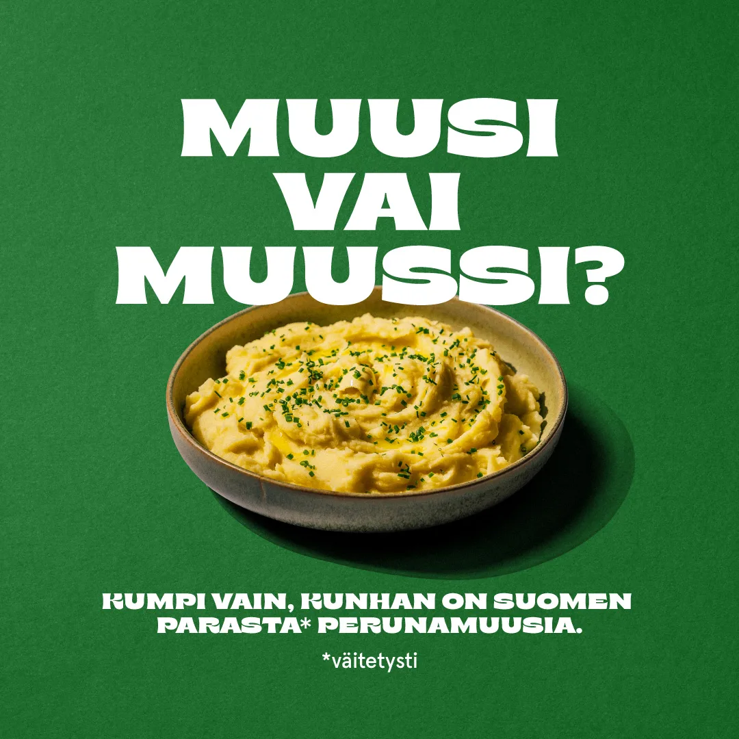 Kruunu Herkku perunamuusikampanja