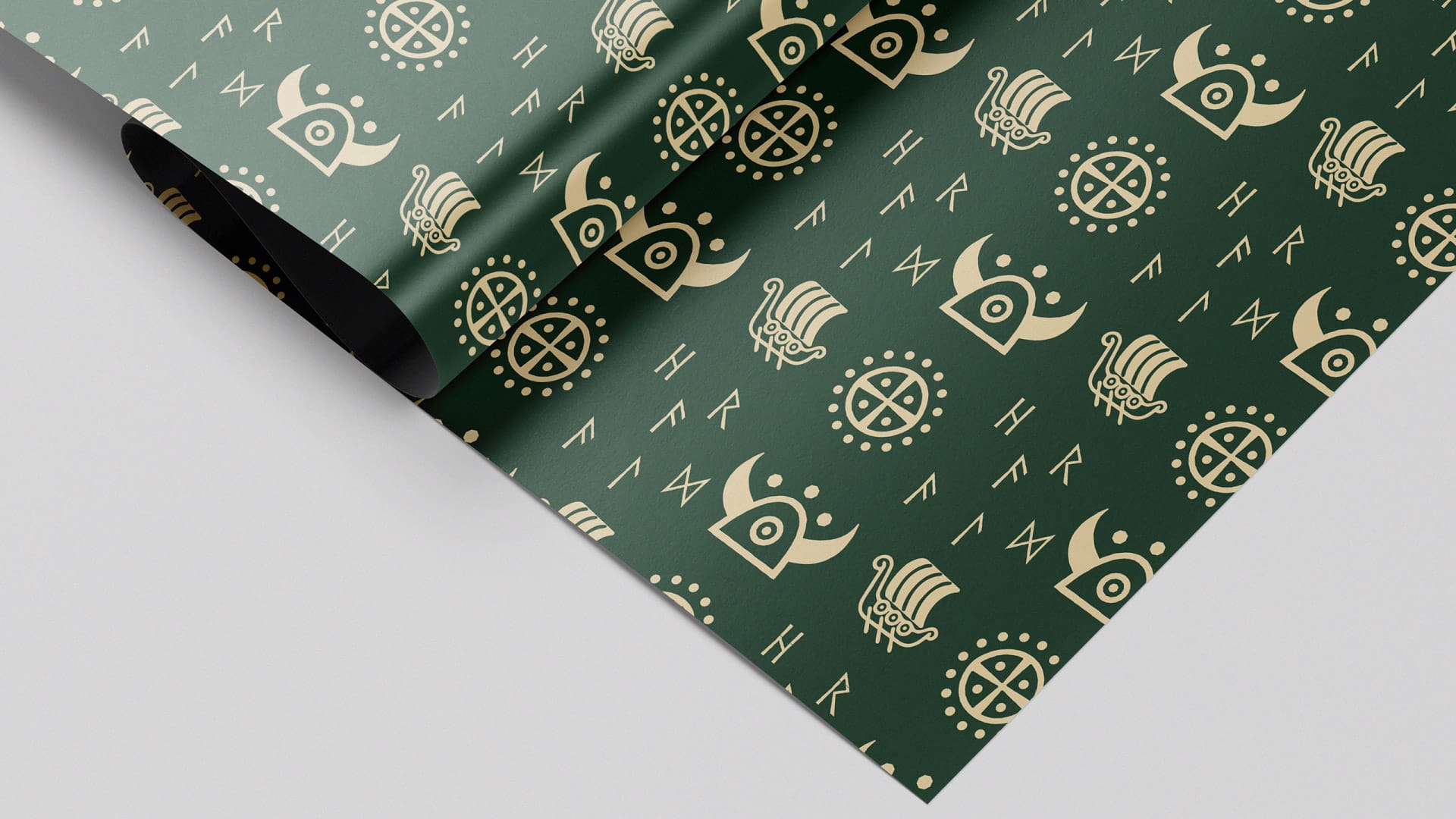 Viikinkiravintola Harald käärepaperi