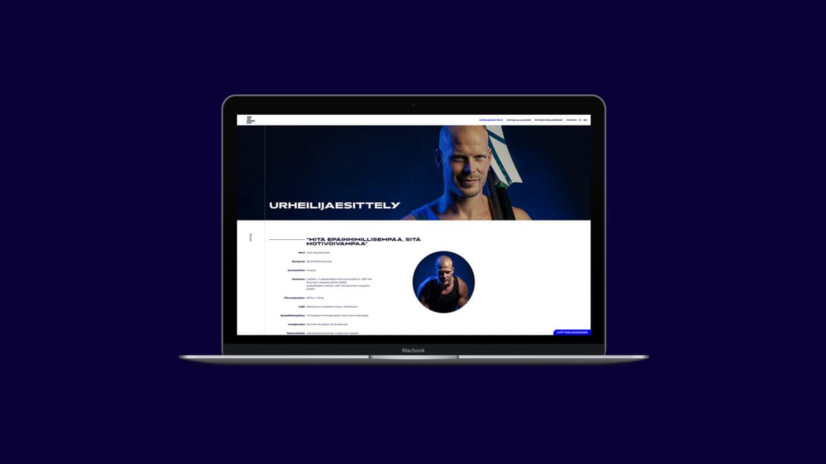 Joel Naukkarisen verkkosivusto